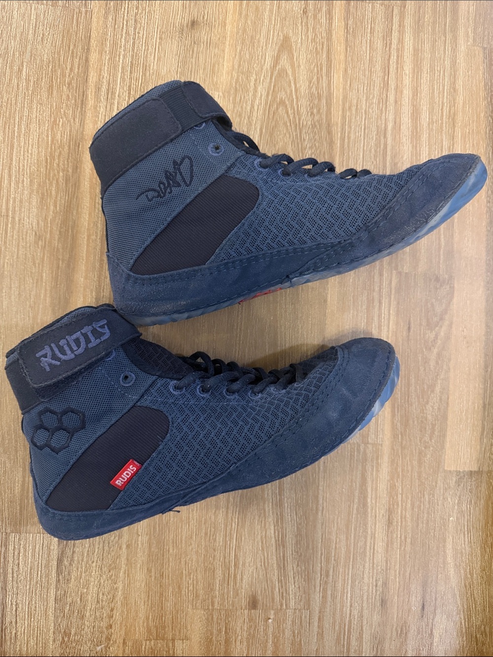 RUDIS SAMURAI SPEED ADULT/BOYS WRESTLING SHOES - WATER